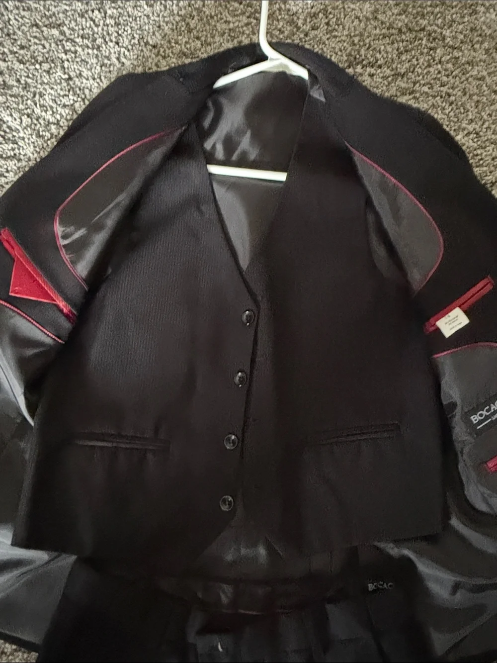 Kids Black Three-Piece Suit Set - Classic Formal Outfit